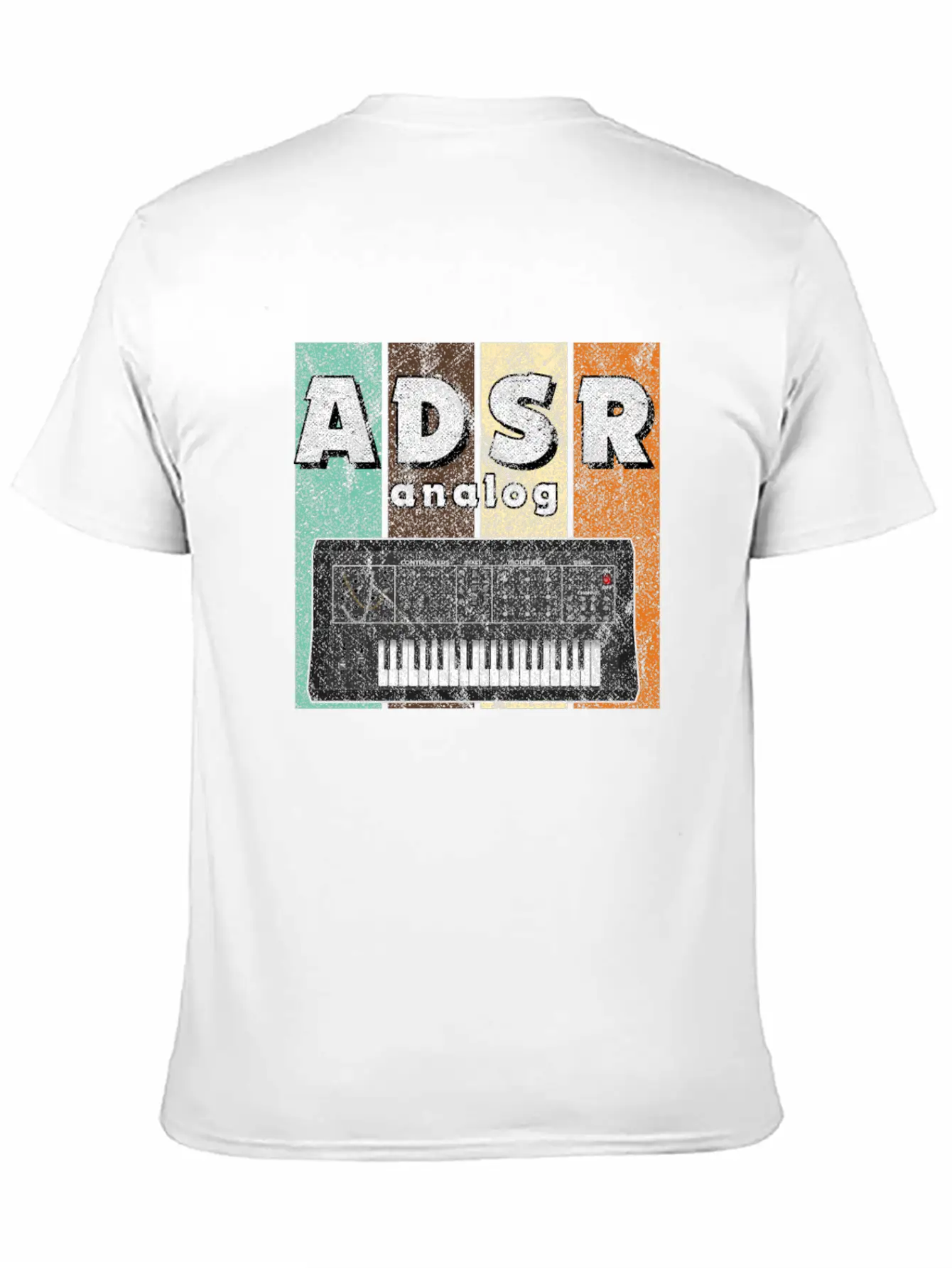 Synthesizer ADSR Synth Analog Modular Eurorack Breathable Graphic T-Shirt – Perfect For Casual Days