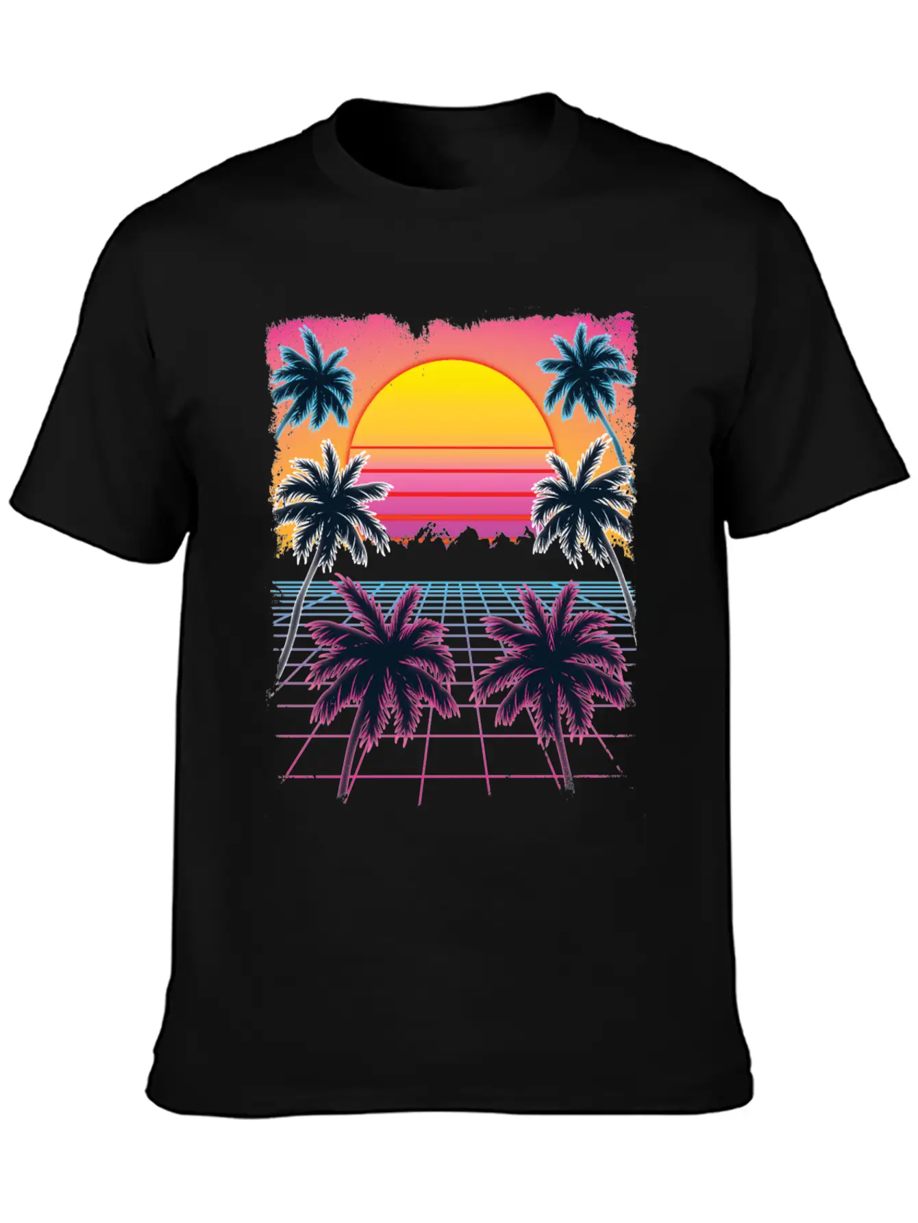 Synthwave Retro 80s Streetwear Design Breathable Graphic T-Shirt – Perfect For Casual Days