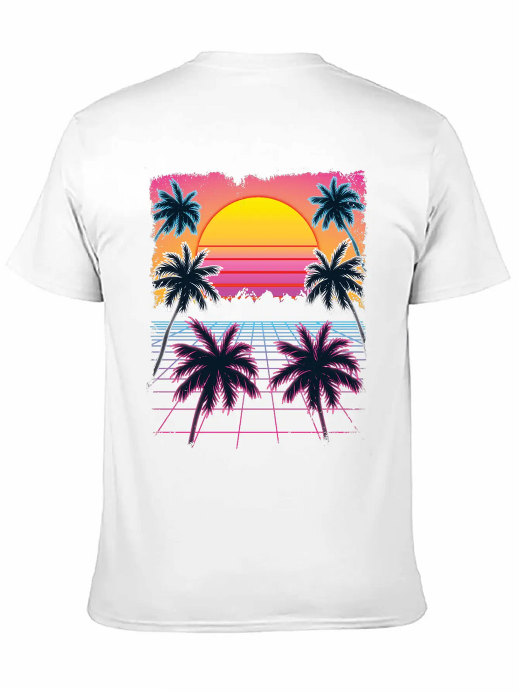Synthwave Retro 80s Streetwear Design Breathable Graphic T-Shirt – Perfect For Casual Days