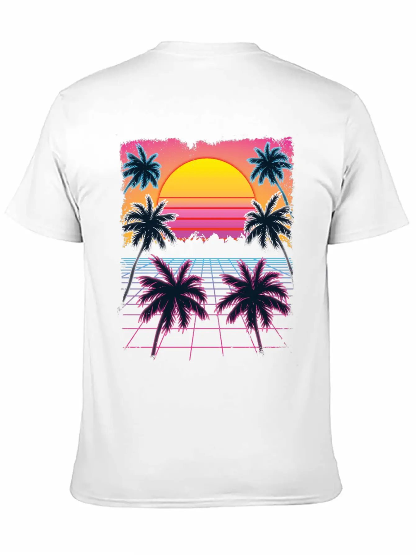 Synthwave Retro 80s Streetwear Design Breathable Graphic T-Shirt – Perfect For Casual Days