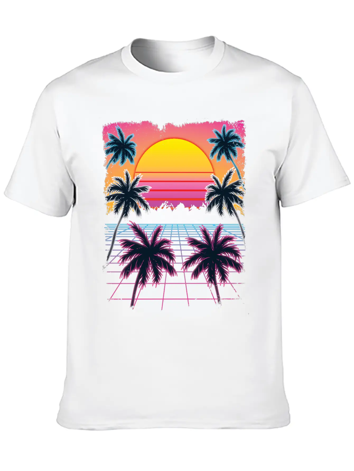 Synthwave Retro 80s Streetwear Design Breathable Graphic T-Shirt – Perfect For Casual Days