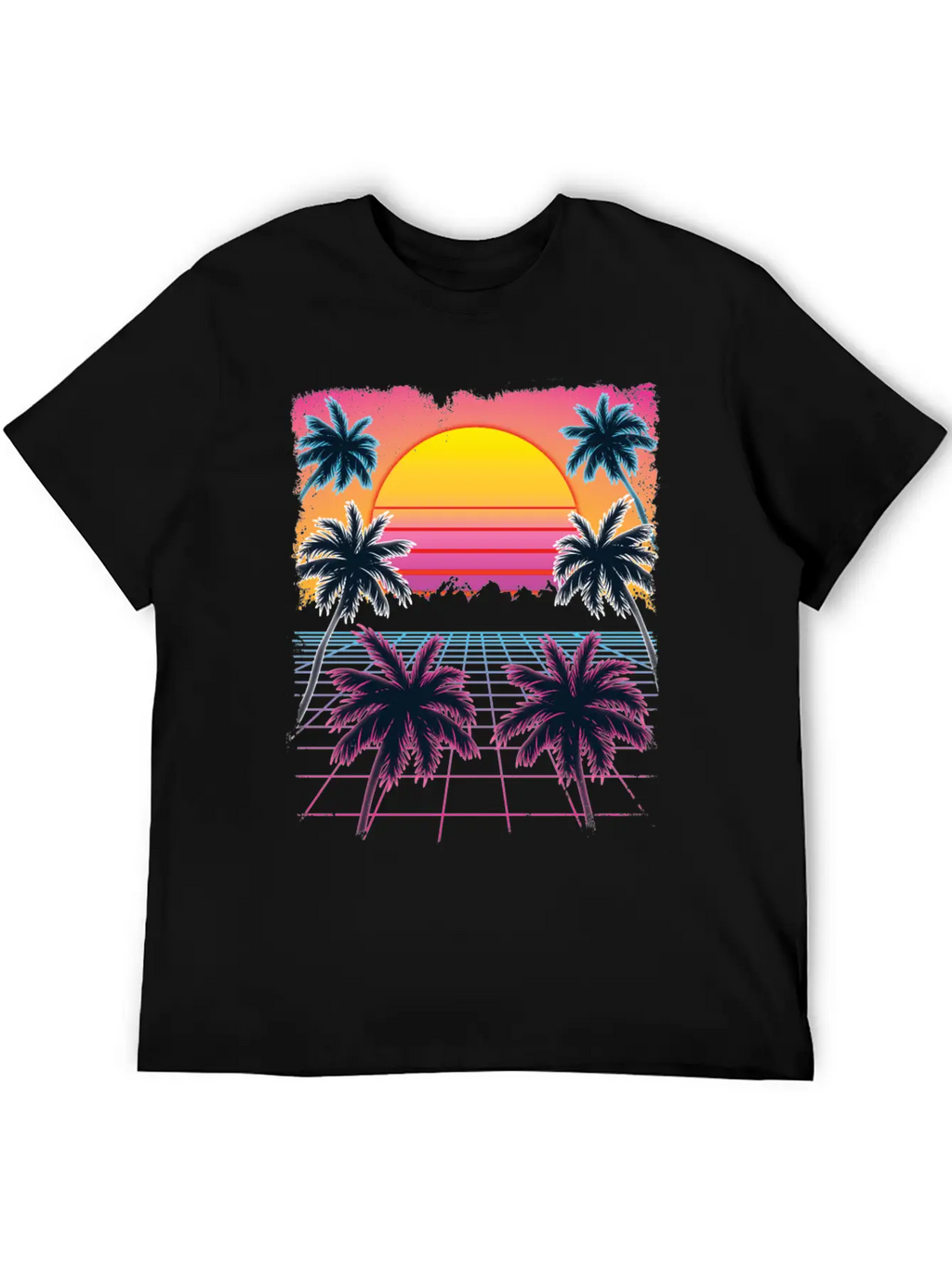 Synthwave Retro 80s Streetwear Design Breathable Graphic T-Shirt – Perfect For Casual Days