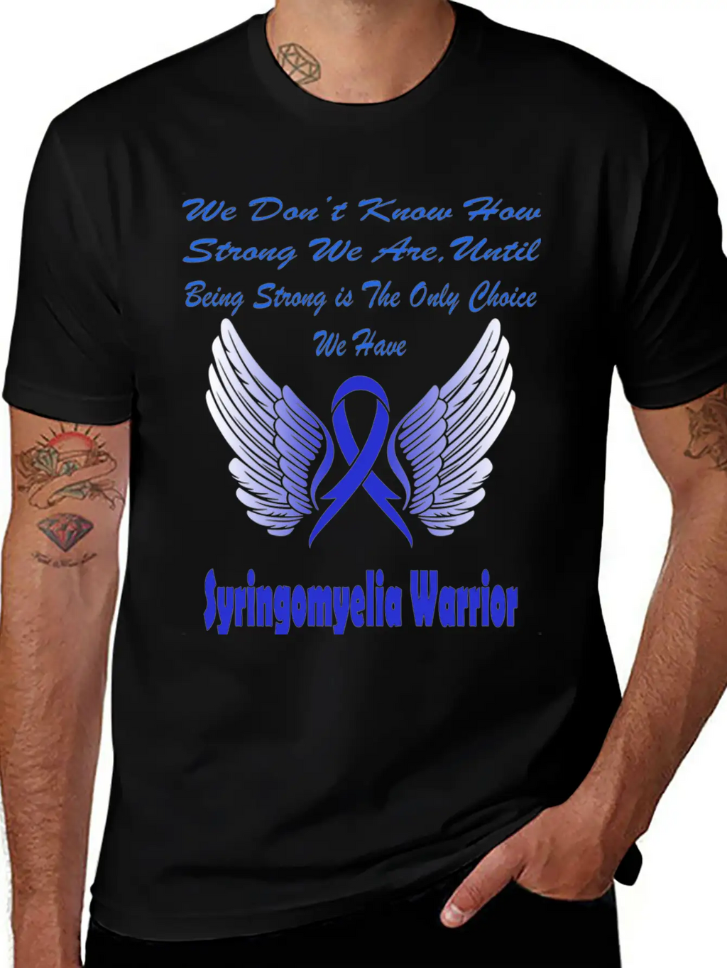 Syringomyelia Awareness Timeless Short Sleeve Tee – Comfy And Minimalist Design