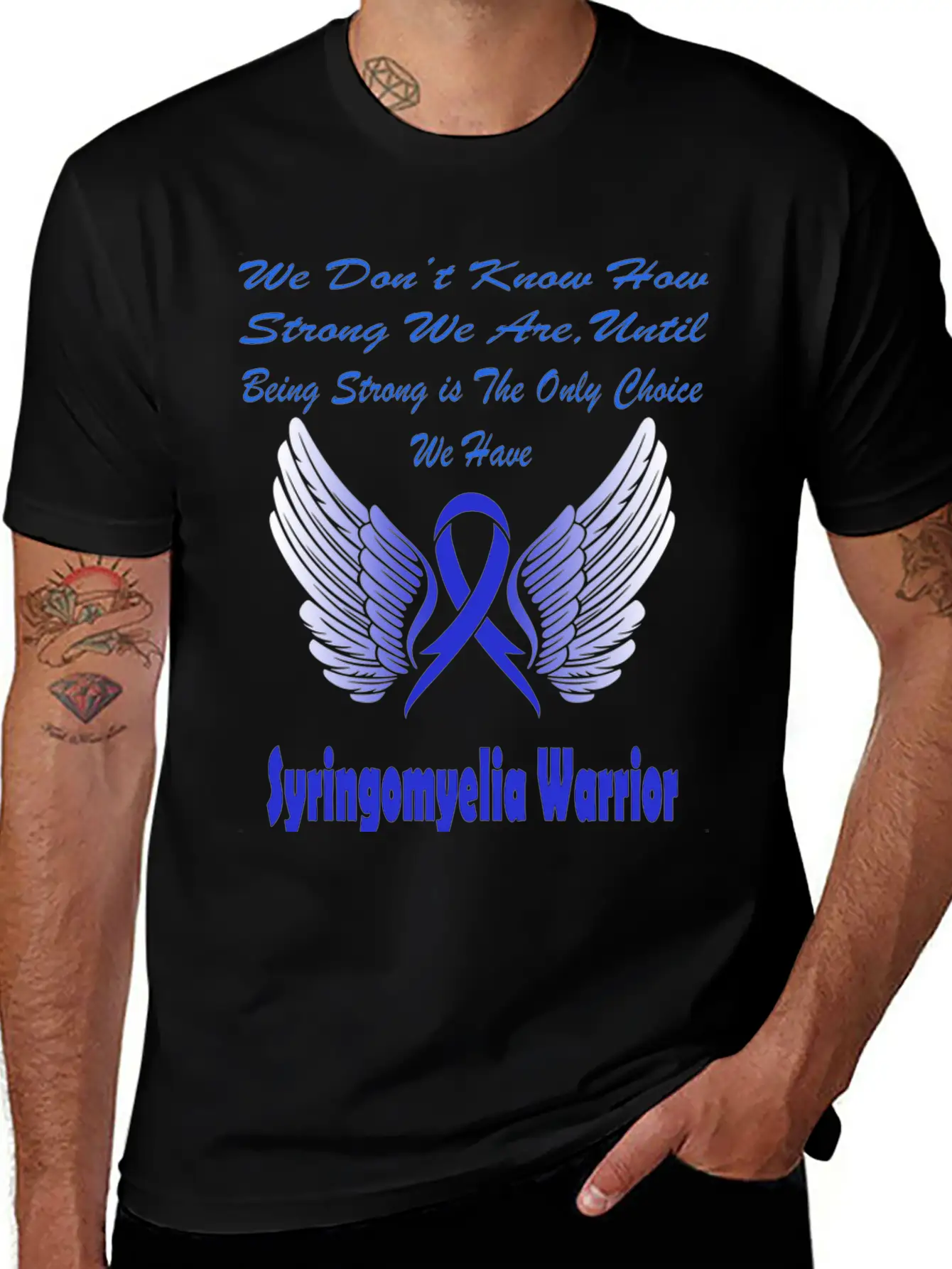 Syringomyelia Awareness Timeless Short Sleeve Tee – Comfy And Minimalist Design