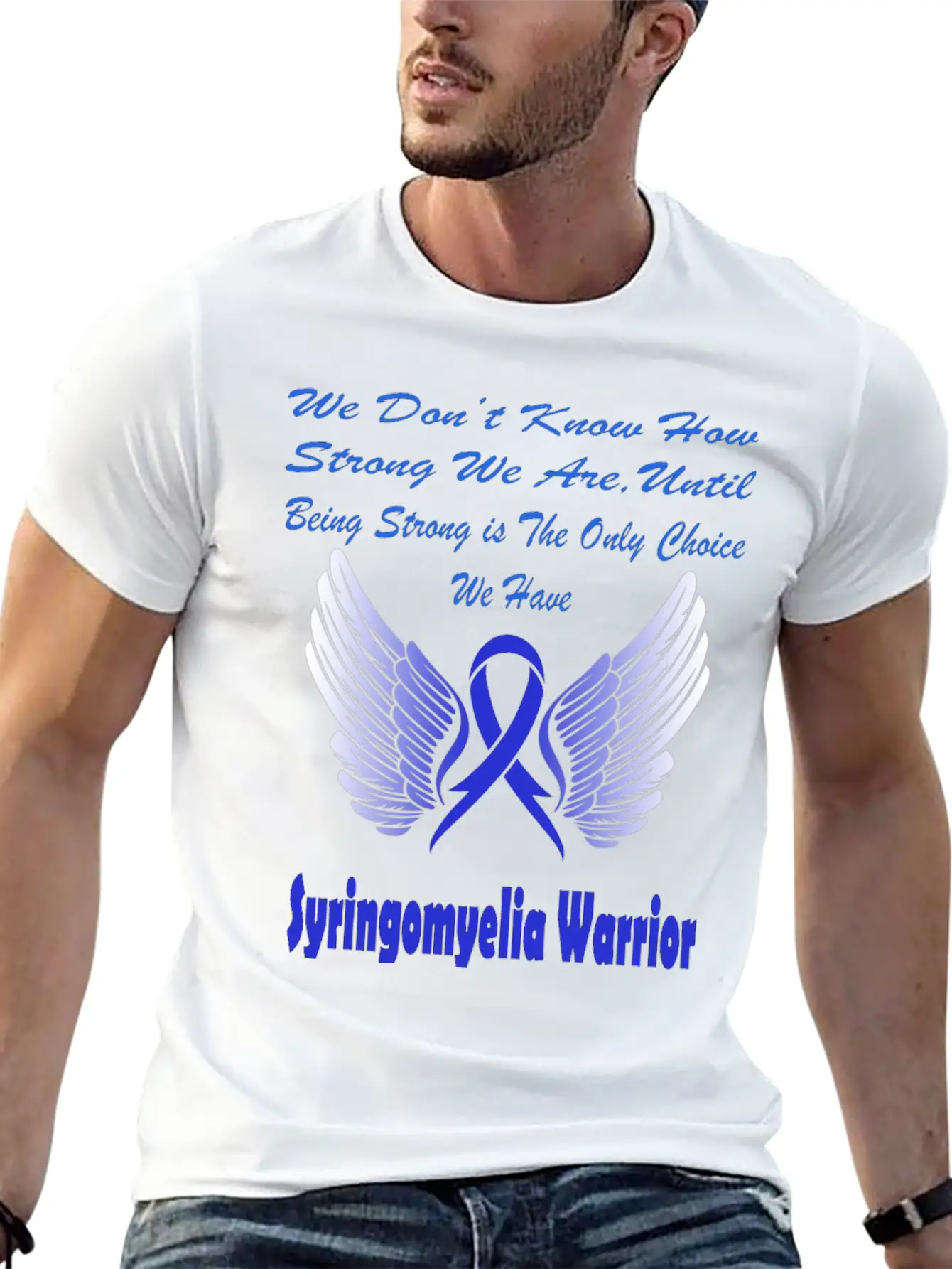 Syringomyelia Awareness Timeless Short Sleeve Tee – Comfy And Minimalist Design