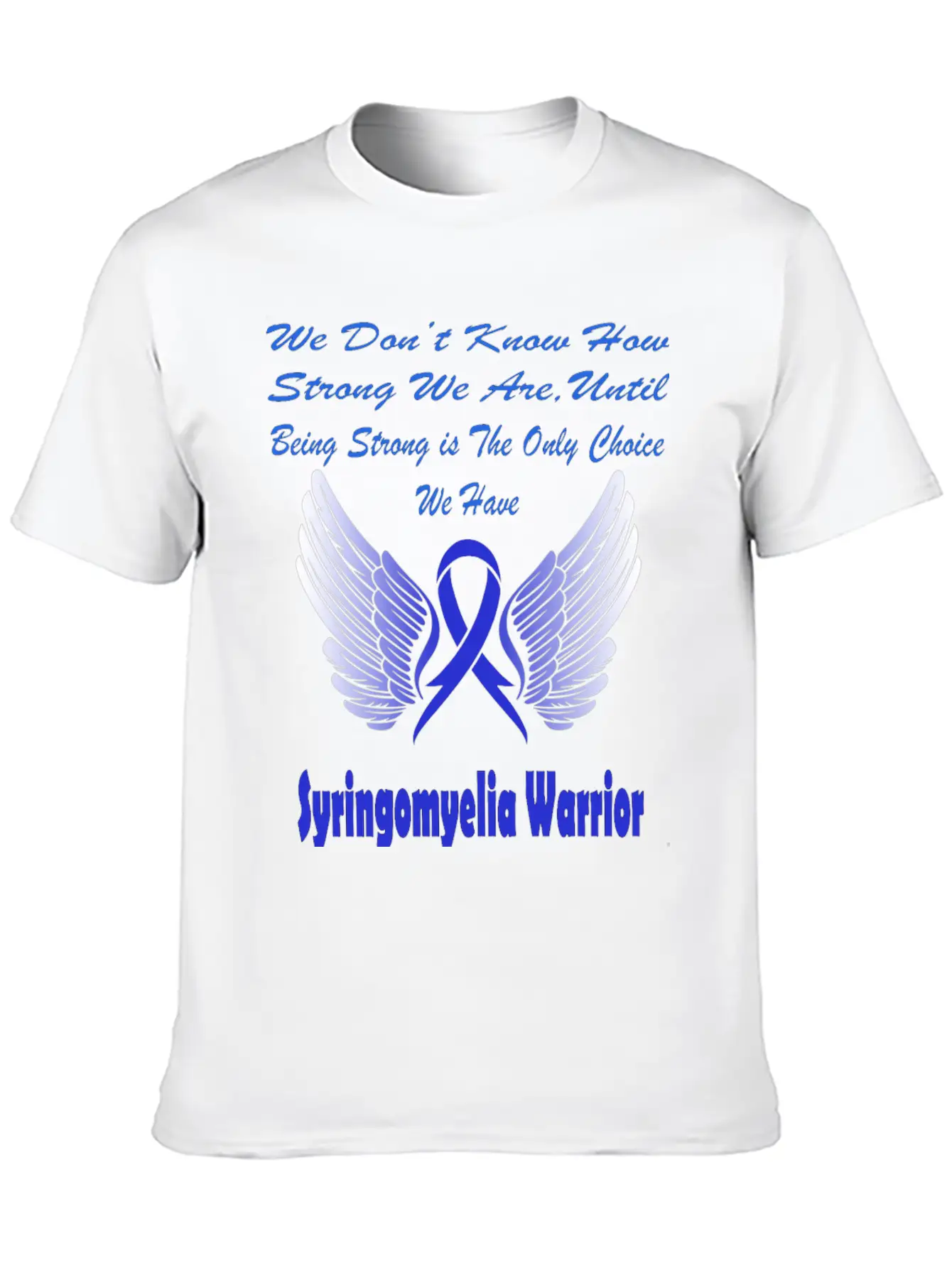 Syringomyelia Awareness Timeless Short Sleeve Tee – Comfy And Minimalist Design