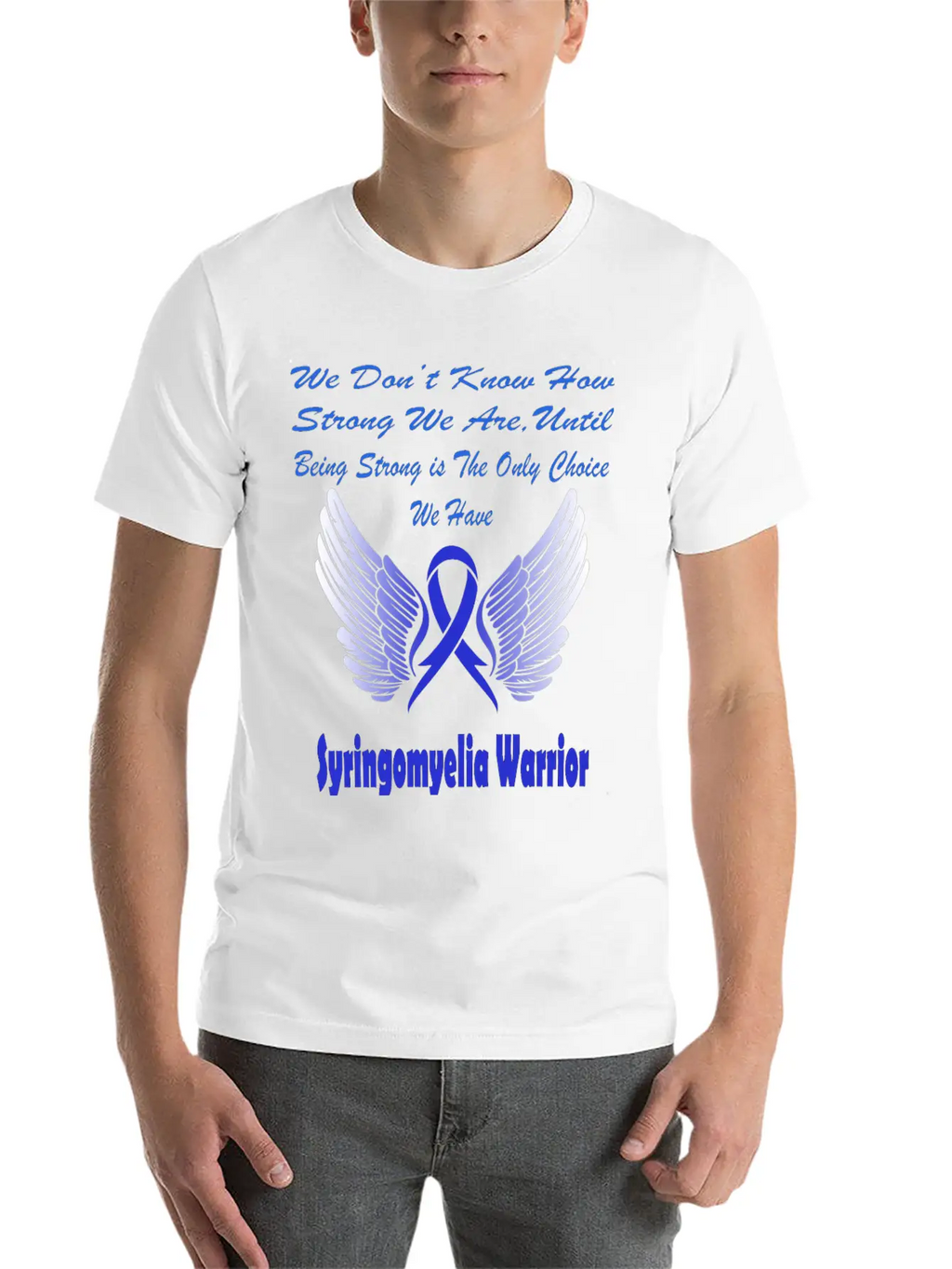 Syringomyelia Awareness Timeless Short Sleeve Tee – Comfy And Minimalist Design