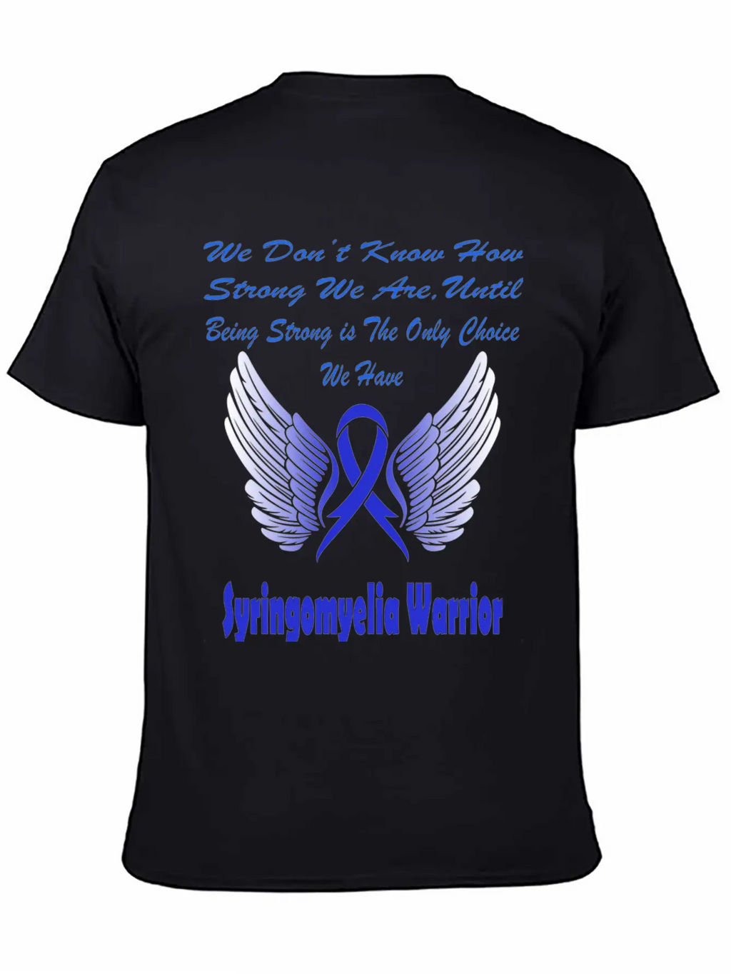 Syringomyelia Awareness Timeless Short Sleeve Tee – Comfy And Minimalist Design
