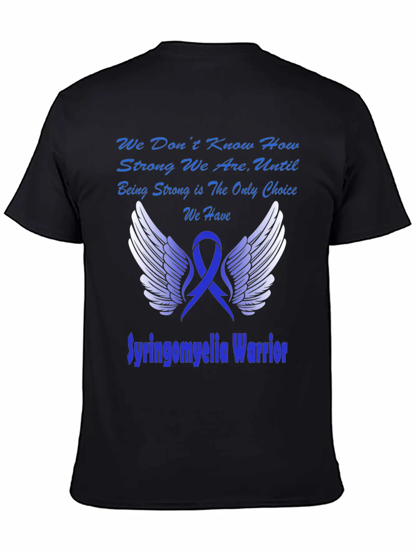 Syringomyelia Awareness Timeless Short Sleeve Tee – Comfy And Minimalist Design