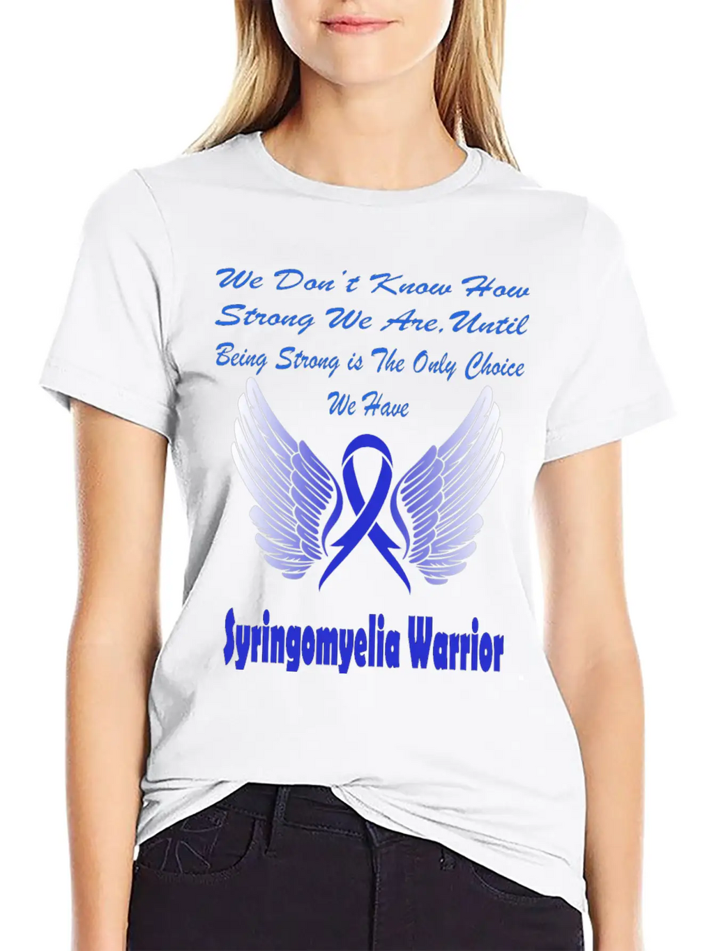 Syringomyelia Awareness Timeless Short Sleeve Tee – Comfy And Minimalist Design