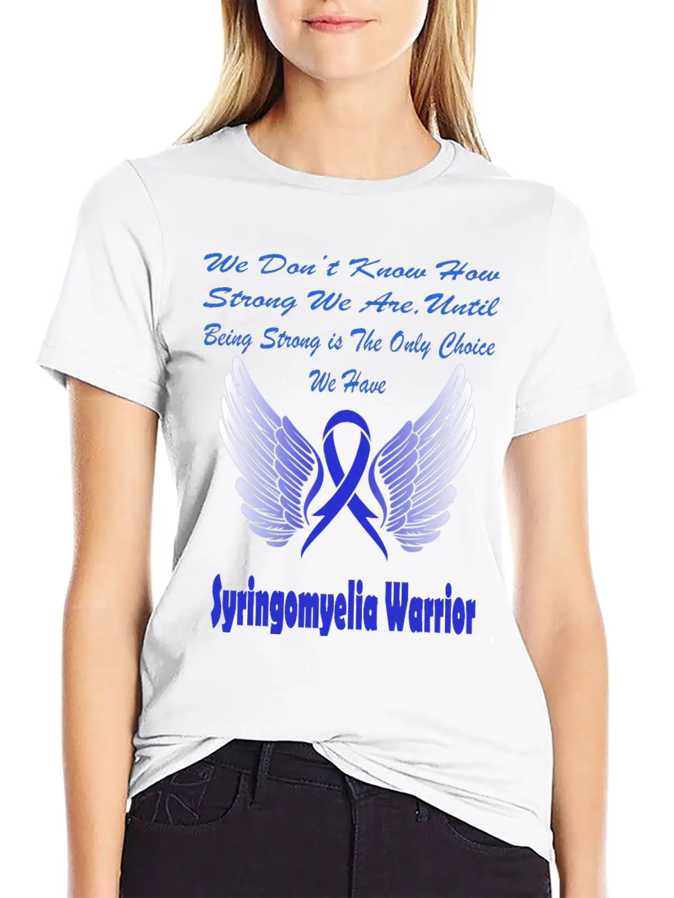 Syringomyelia Awareness Timeless Short Sleeve Tee – Comfy And Minimalist Design