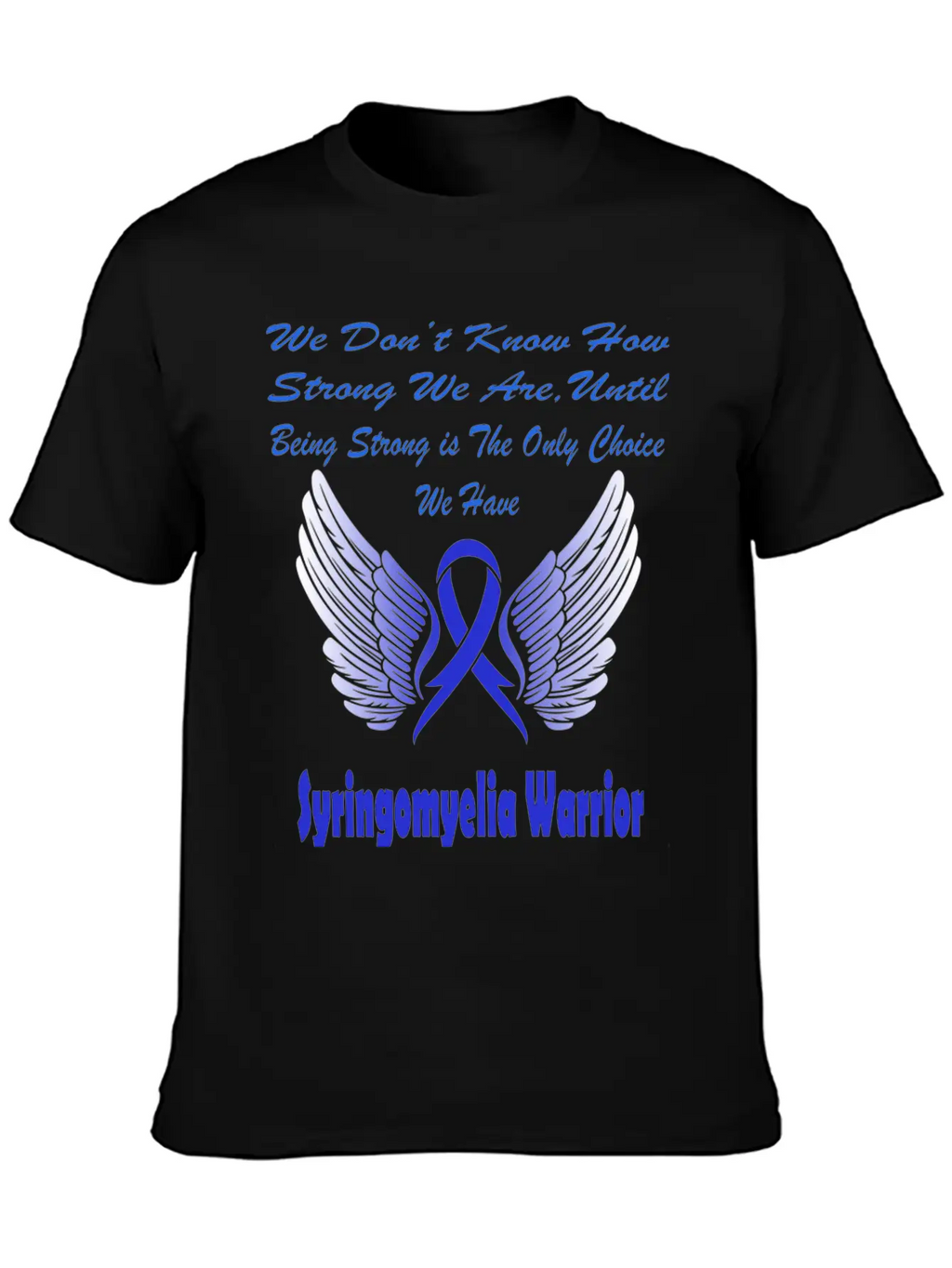 Syringomyelia Awareness Timeless Short Sleeve Tee – Comfy And Minimalist Design