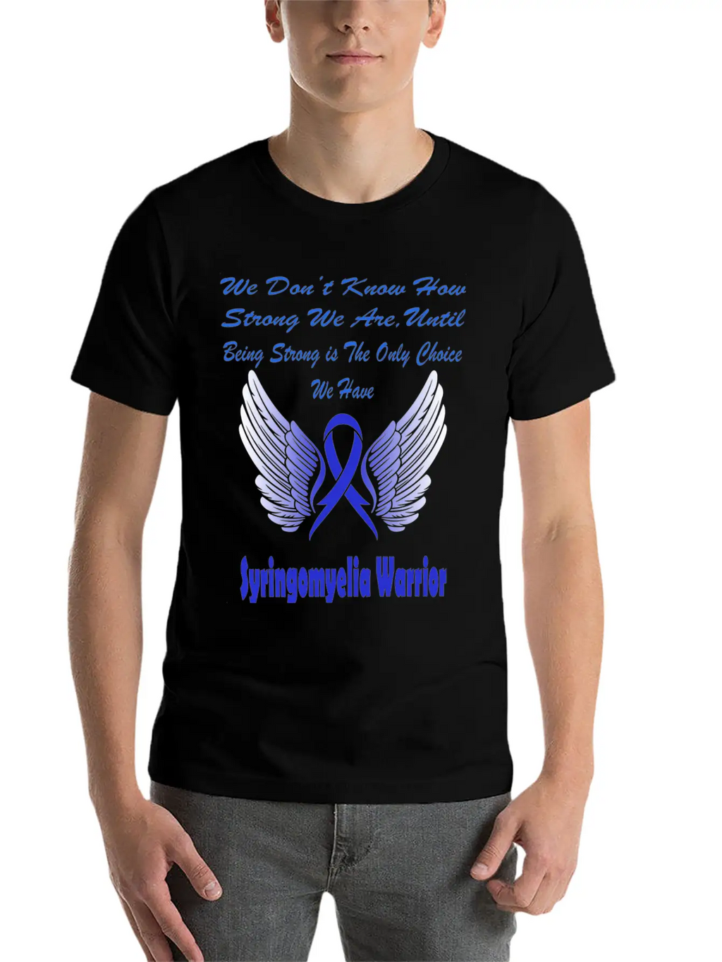 Syringomyelia Awareness Timeless Short Sleeve Tee – Comfy And Minimalist Design