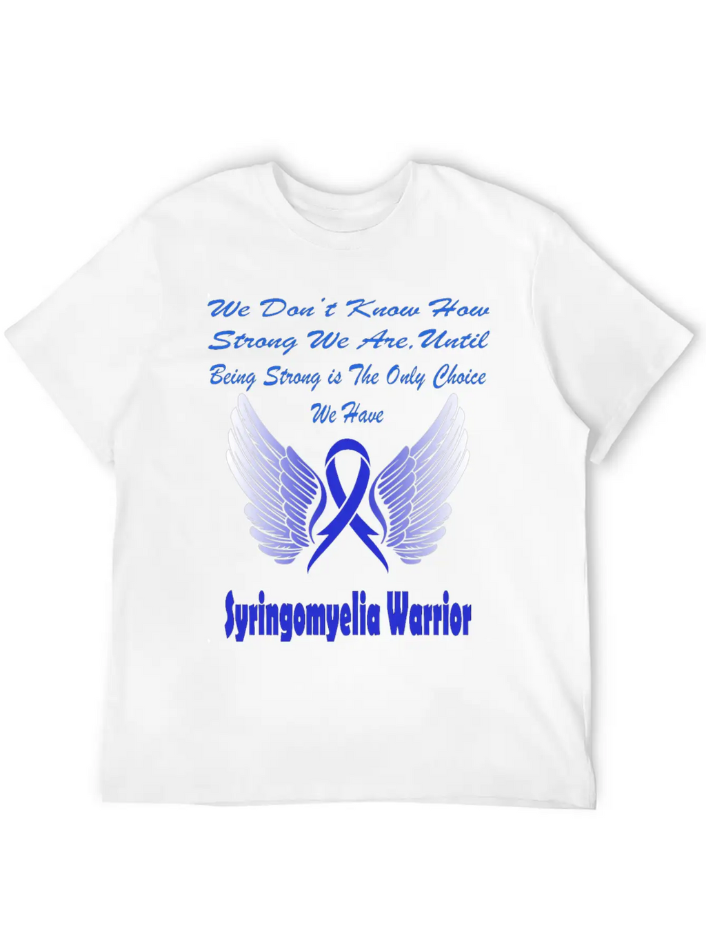 Syringomyelia Awareness Timeless Short Sleeve Tee – Comfy And Minimalist Design
