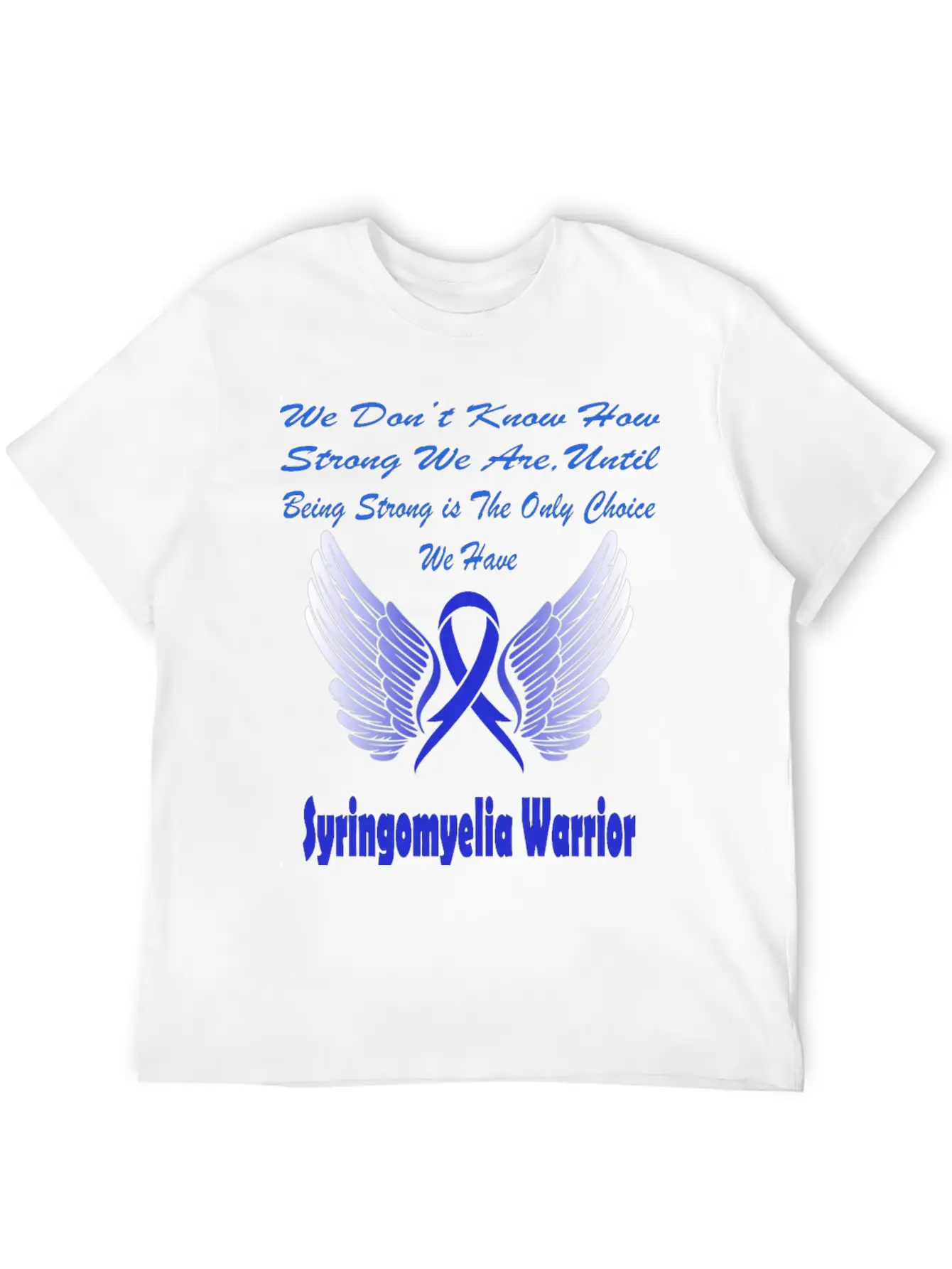 Syringomyelia Awareness Timeless Short Sleeve Tee – Comfy And Minimalist Design