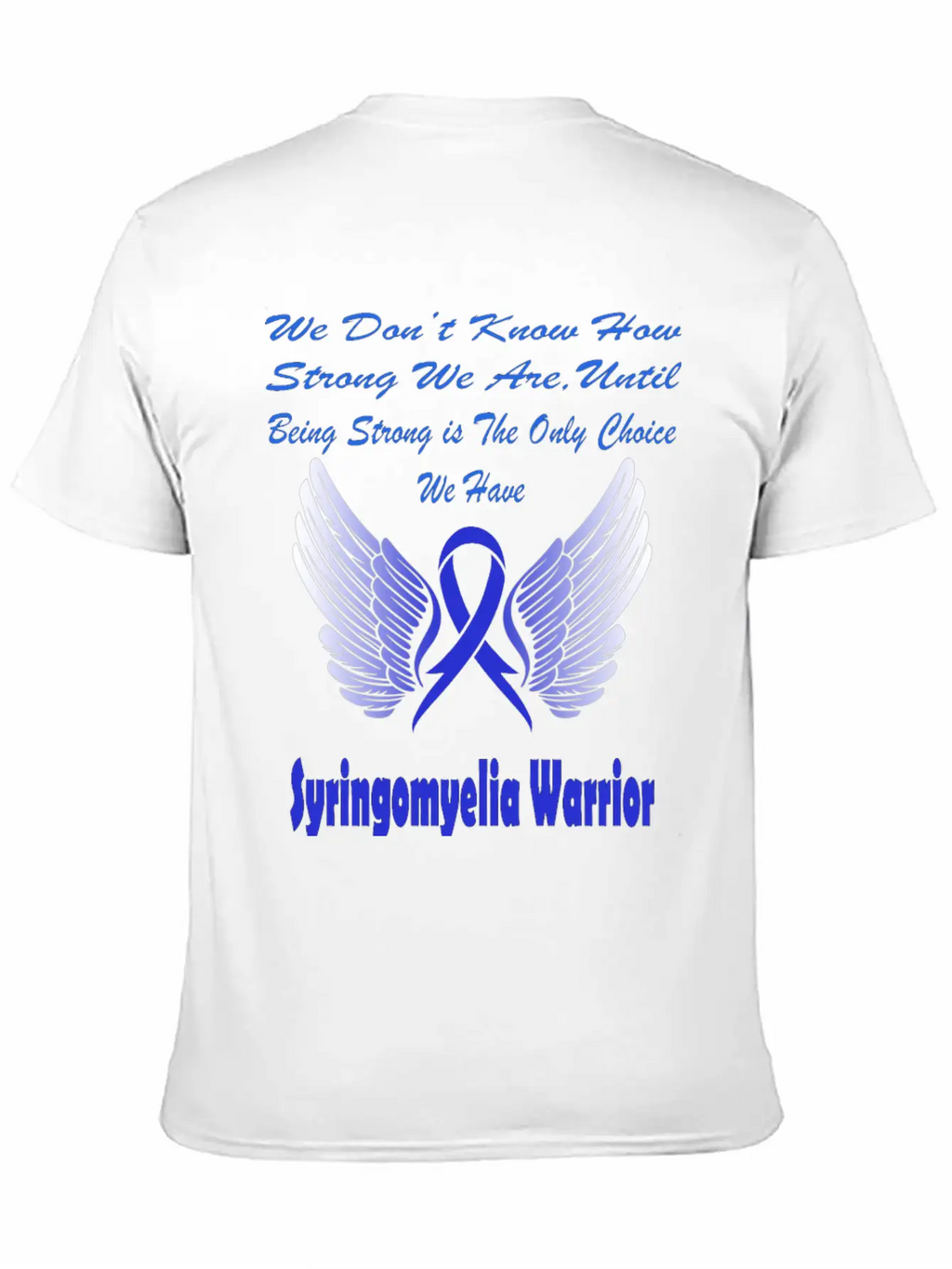 Syringomyelia Awareness Timeless Short Sleeve Tee – Comfy And Minimalist Design