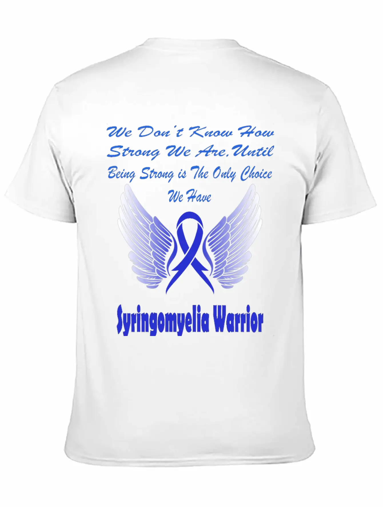 Syringomyelia Awareness Timeless Short Sleeve Tee – Comfy And Minimalist Design