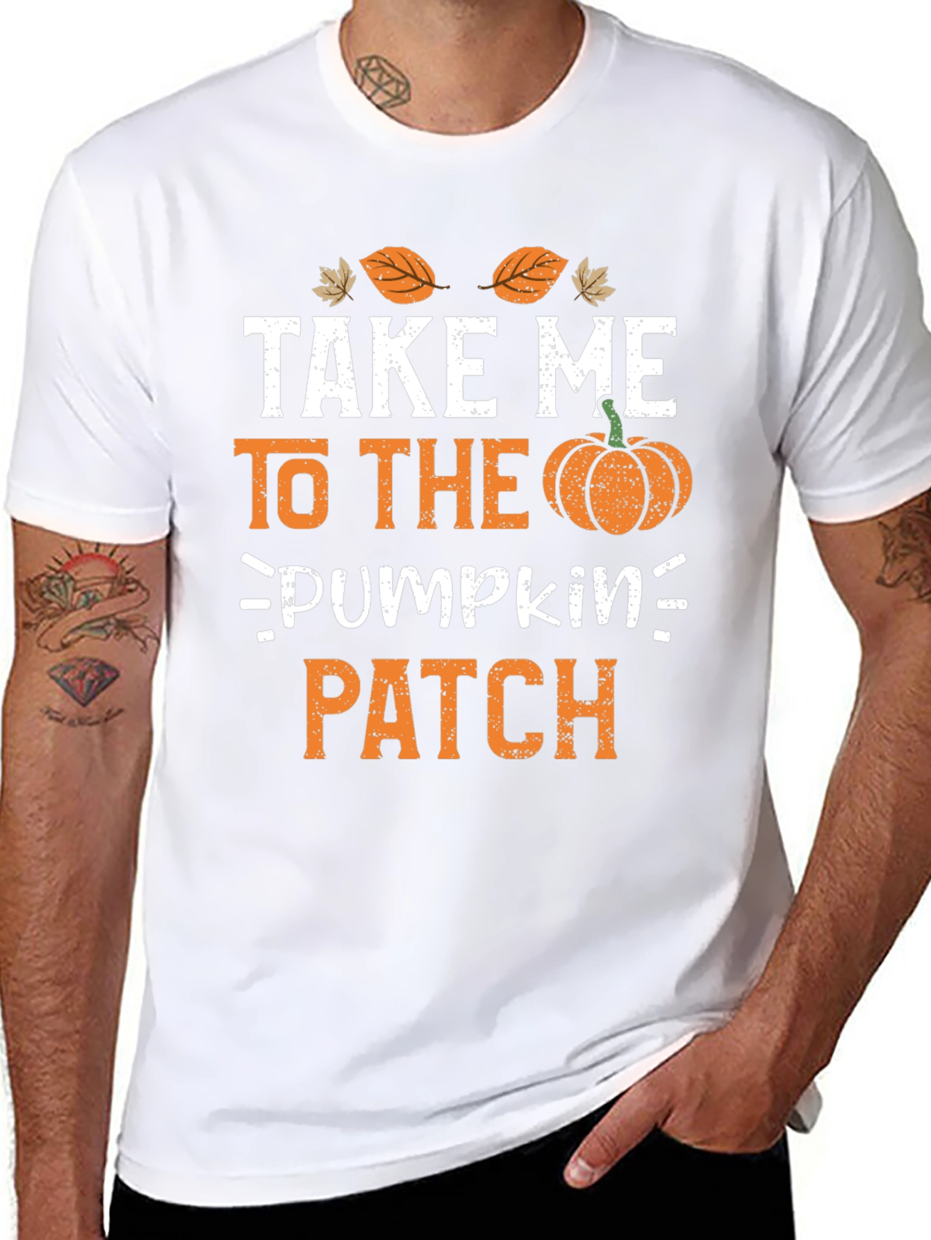 Take Me To The Pumpkin Patch Graphic T-Shirt