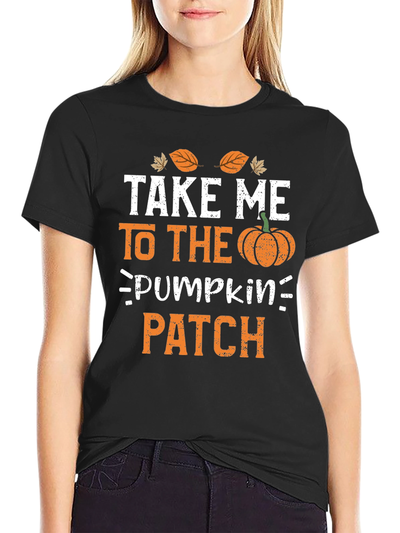 Take Me To The Pumpkin Patch Graphic T-Shirt