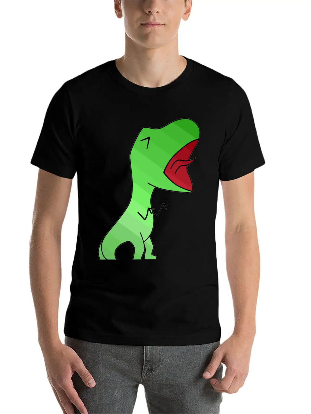 T-Rex Essential Cotton Tee For Daily Outfits – Unisex Style