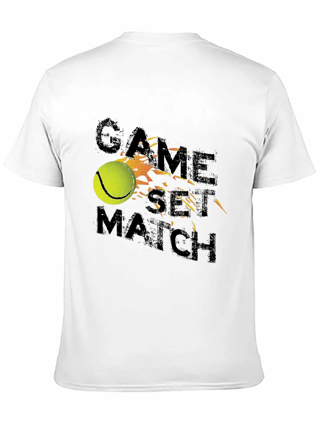 T-shirt Game Set Match Breathable Graphic T-Shirt – Perfect For Casual Days
