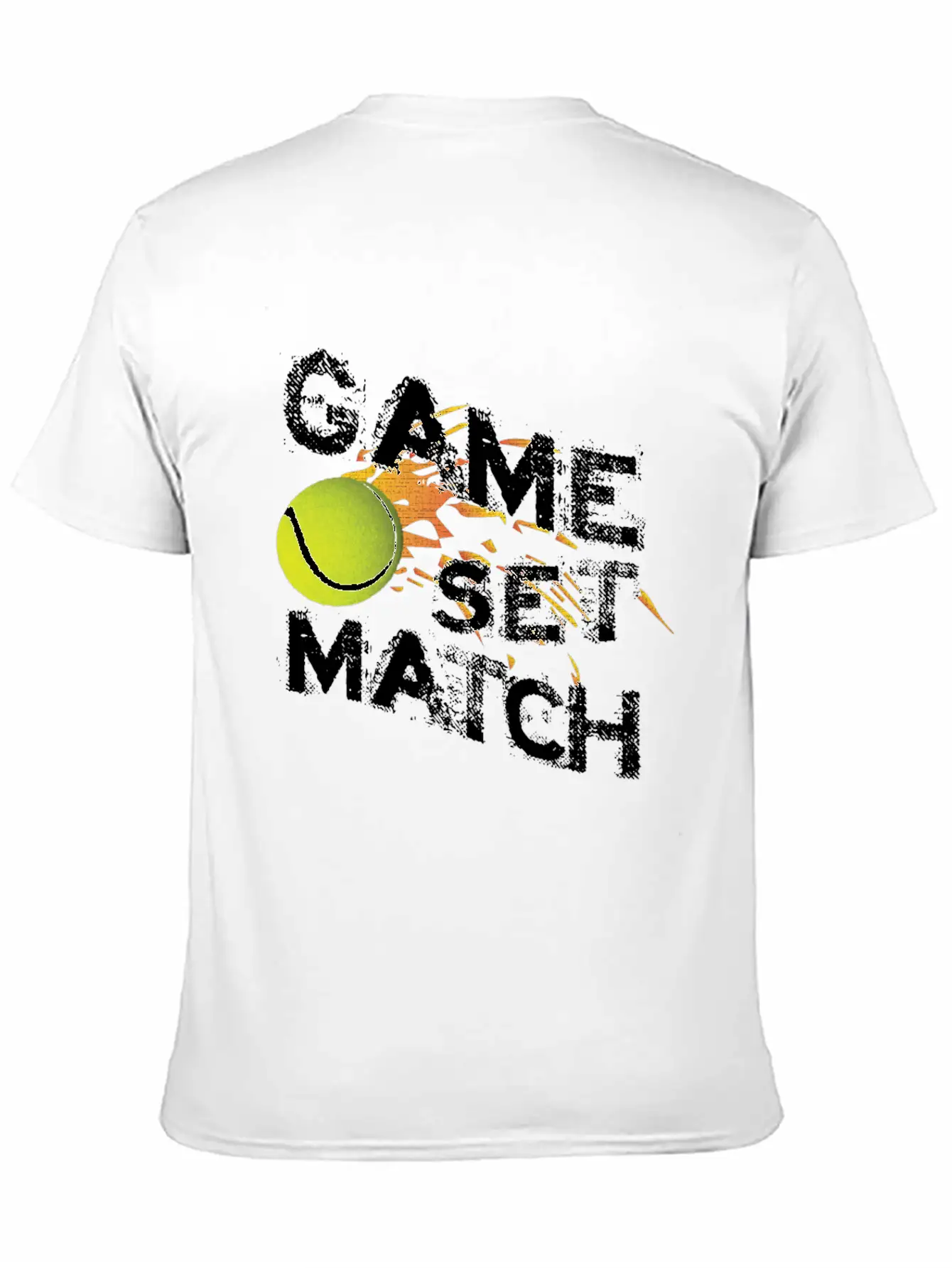 T-shirt Game Set Match Breathable Graphic T-Shirt – Perfect For Casual Days