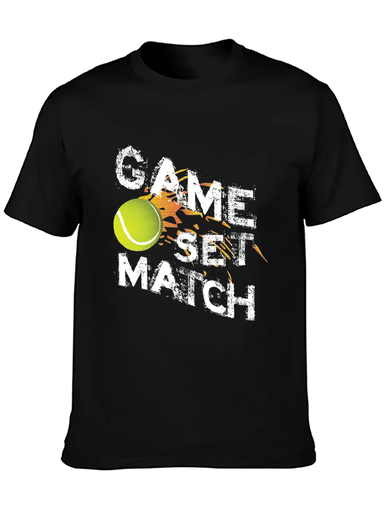 T-shirt Game Set Match Breathable Graphic T-Shirt – Perfect For Casual Days