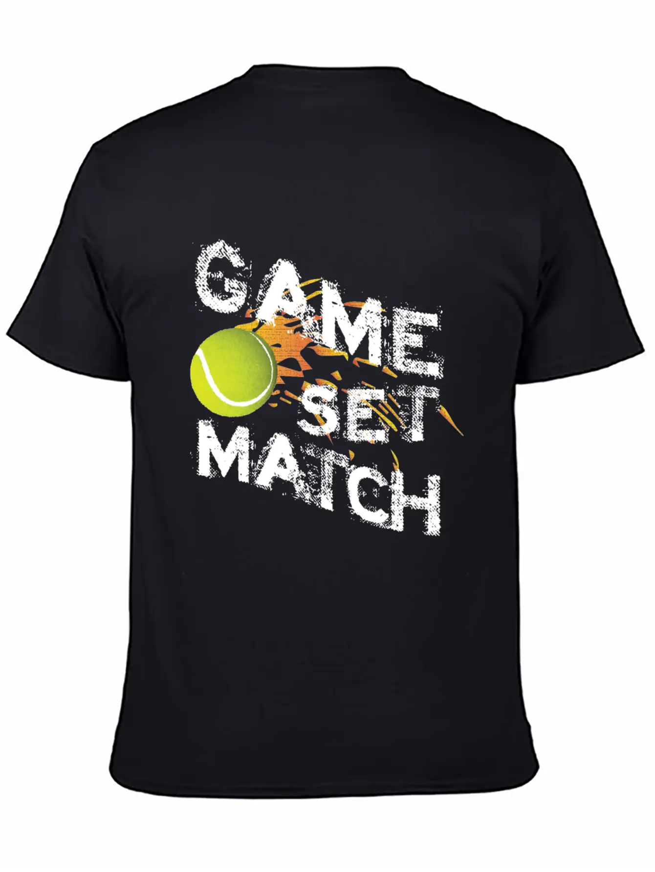 T-shirt Game Set Match Breathable Graphic T-Shirt – Perfect For Casual Days
