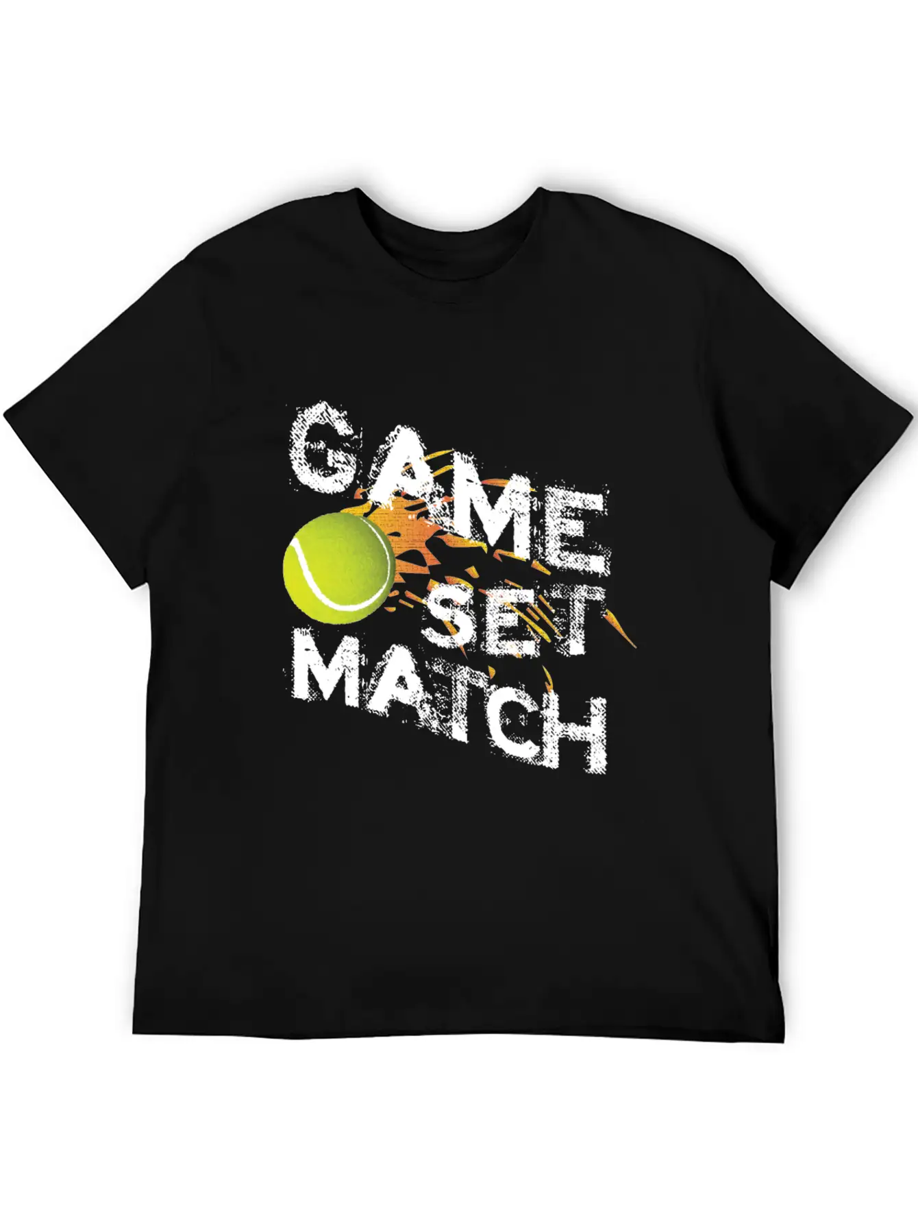 T-shirt Game Set Match Breathable Graphic T-Shirt – Perfect For Casual Days