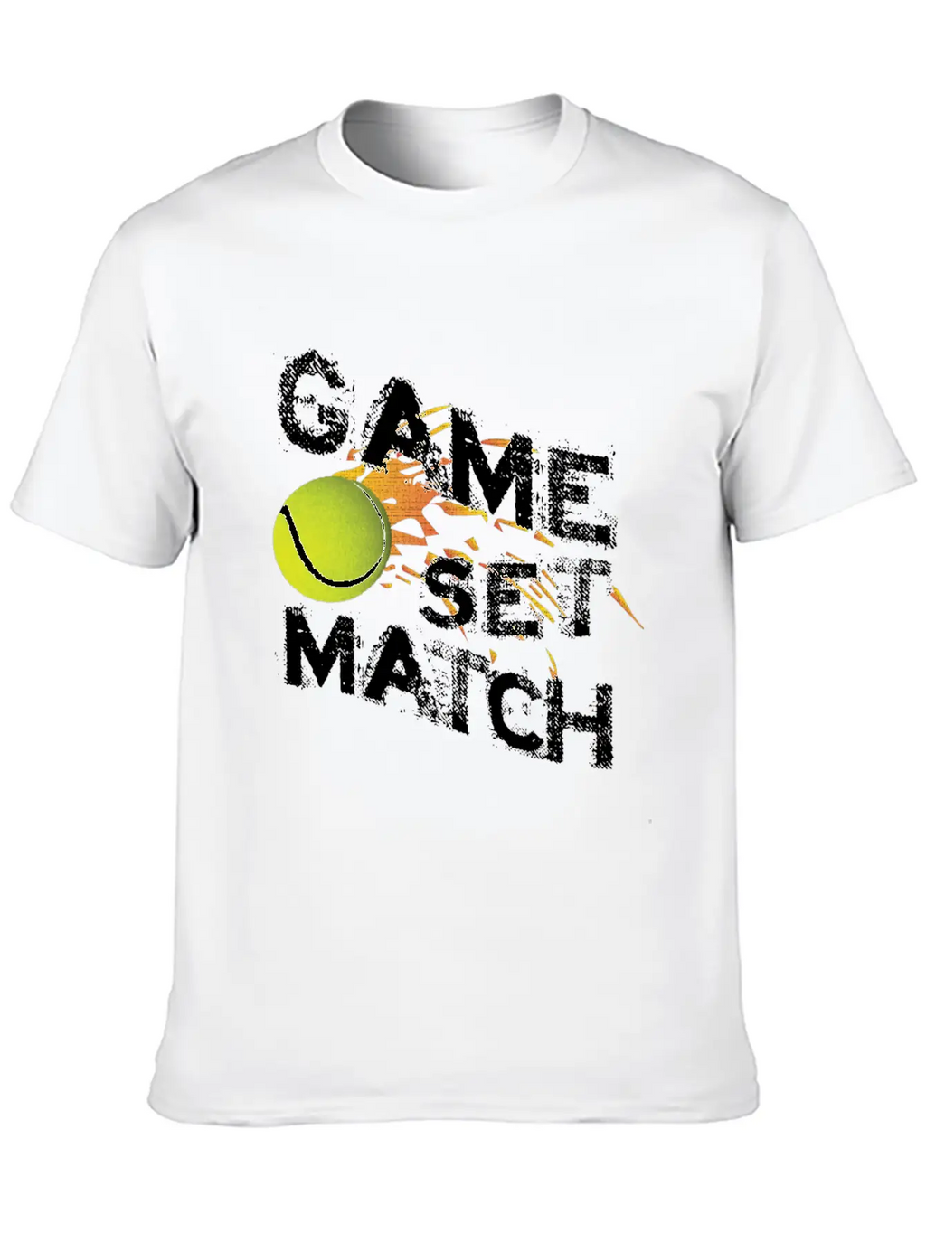 T-shirt Game Set Match Breathable Graphic T-Shirt – Perfect For Casual Days