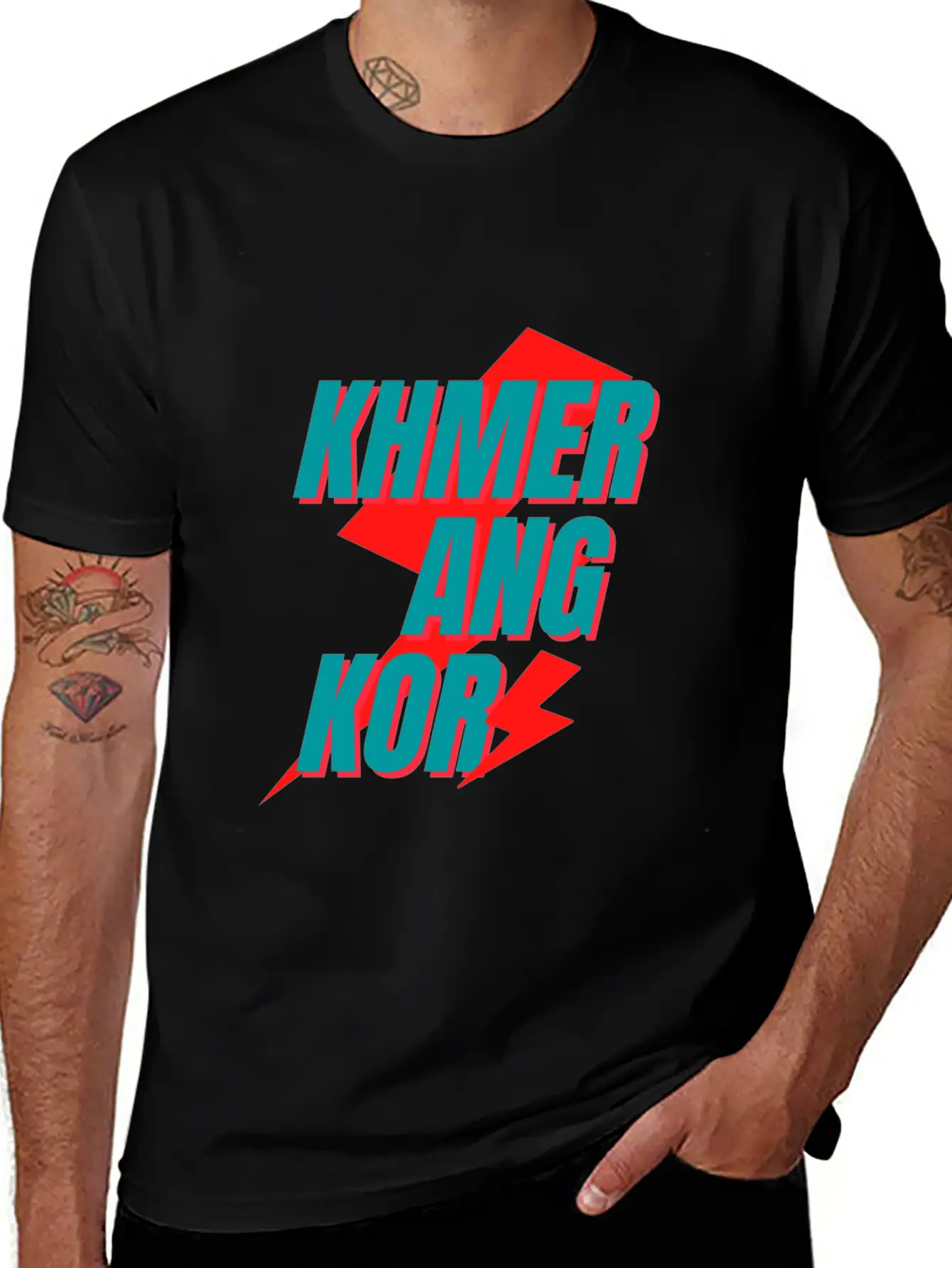 T Shirt Khmer Angkor Basic Graphic T-Shirt – Daily Comfort In Soft Cotton