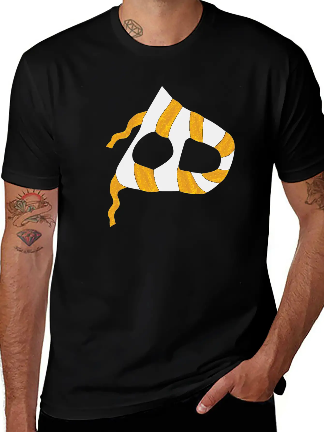 T-shirt_Letter_H Unisex Casual T-Shirt – Clean Design For Daily Comfort