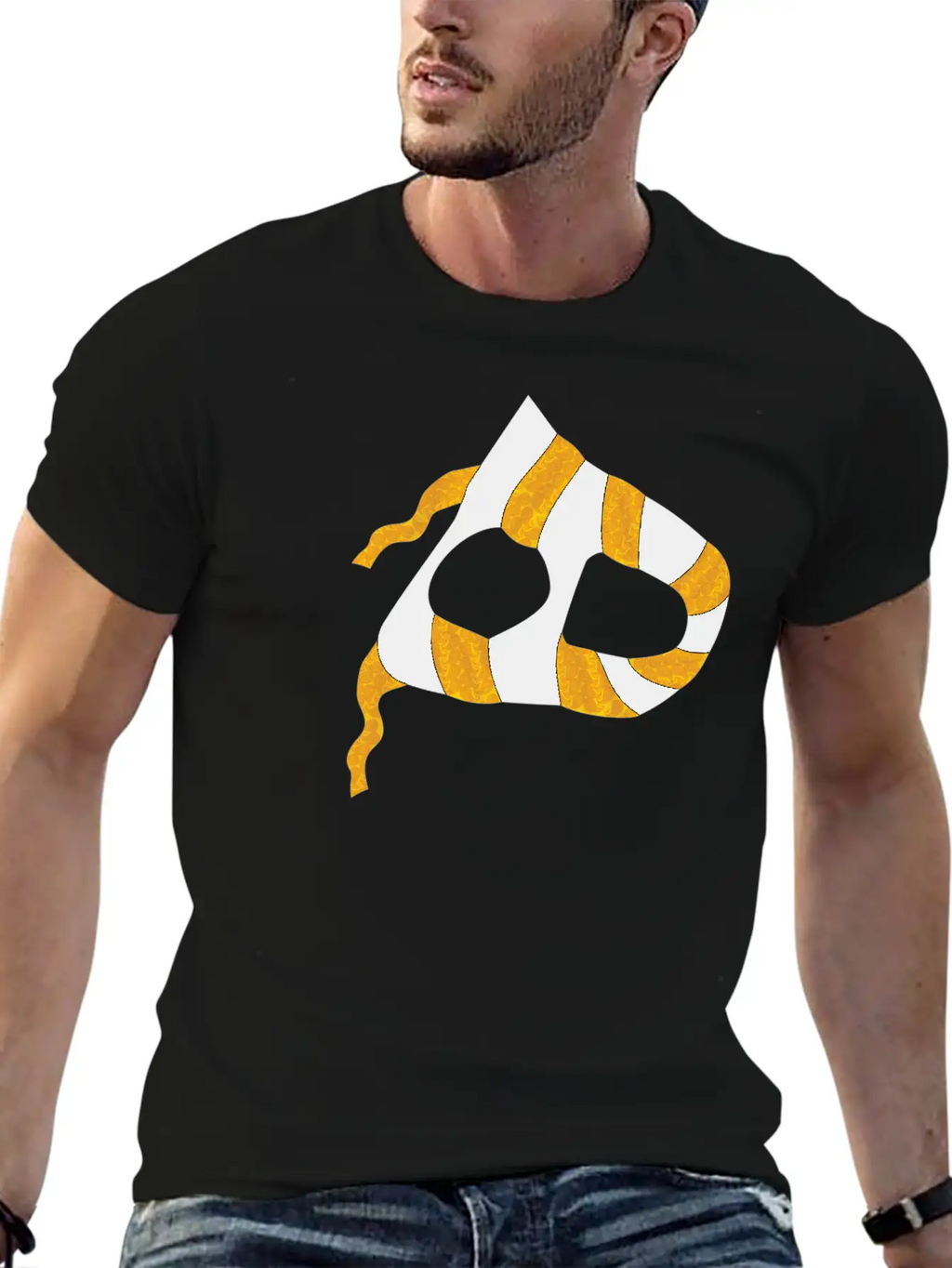 T-shirt_Letter_H Unisex Casual T-Shirt – Clean Design For Daily Comfort