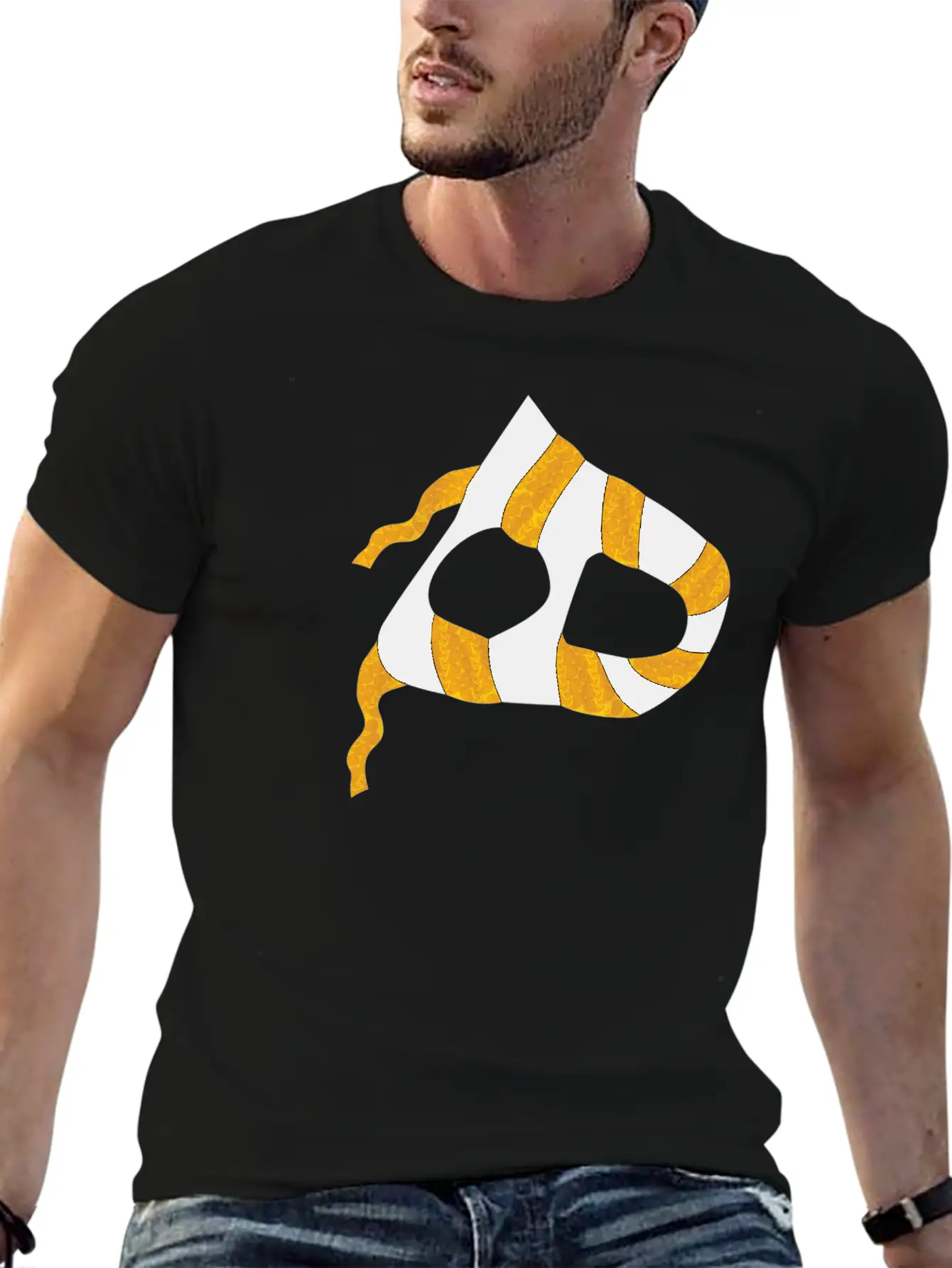T-shirt_Letter_H Unisex Casual T-Shirt – Clean Design For Daily Comfort