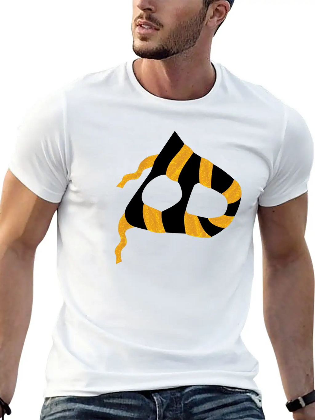 T-shirt_Letter_H Unisex Casual T-Shirt – Clean Design For Daily Comfort