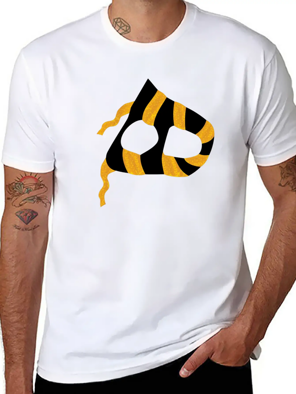 T-shirt_Letter_H Unisex Casual T-Shirt – Clean Design For Daily Comfort