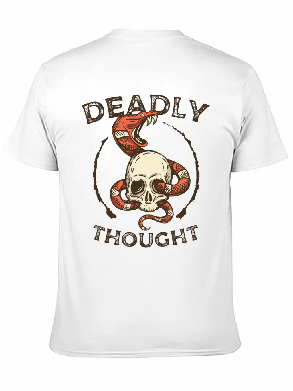 T Shirts Deadly Thought T Shirts Thought Unisex Casual T-Shirt – Clean Design For Daily Comfort