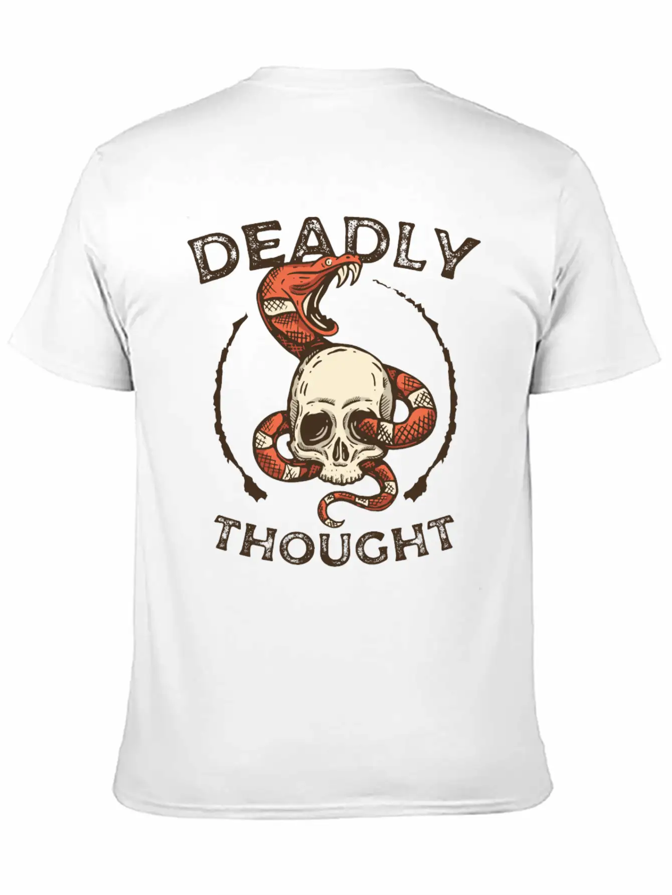T Shirts Deadly Thought T Shirts Thought Unisex Casual T-Shirt – Clean Design For Daily Comfort