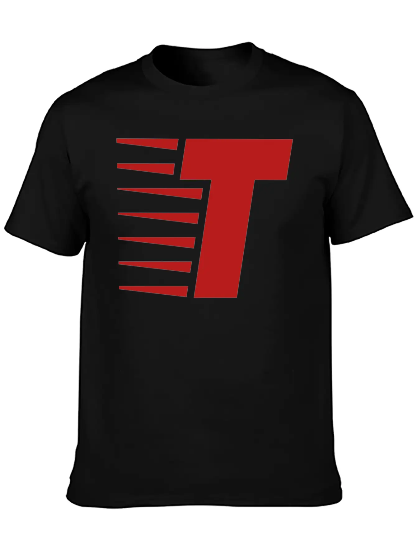 T Sticker Breathable Soft Cotton T-Shirt – Timeless Casual Look