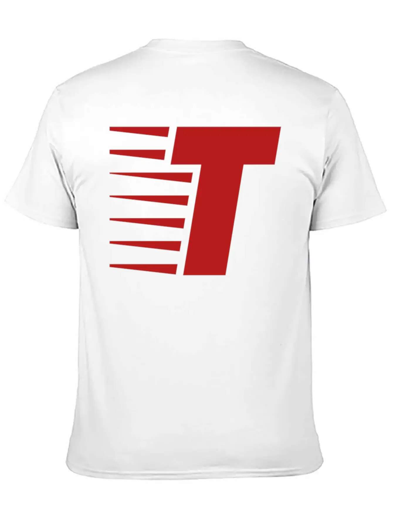 T Sticker Breathable Soft Cotton T-Shirt – Timeless Casual Look