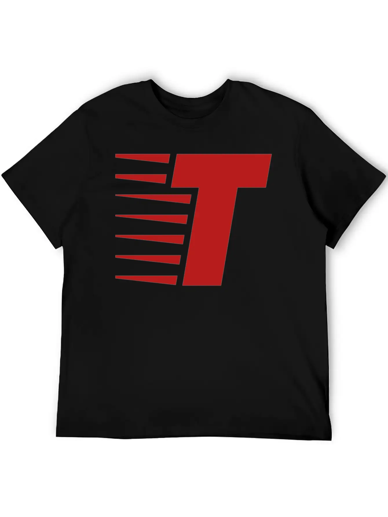 T Sticker Breathable Soft Cotton T-Shirt – Timeless Casual Look