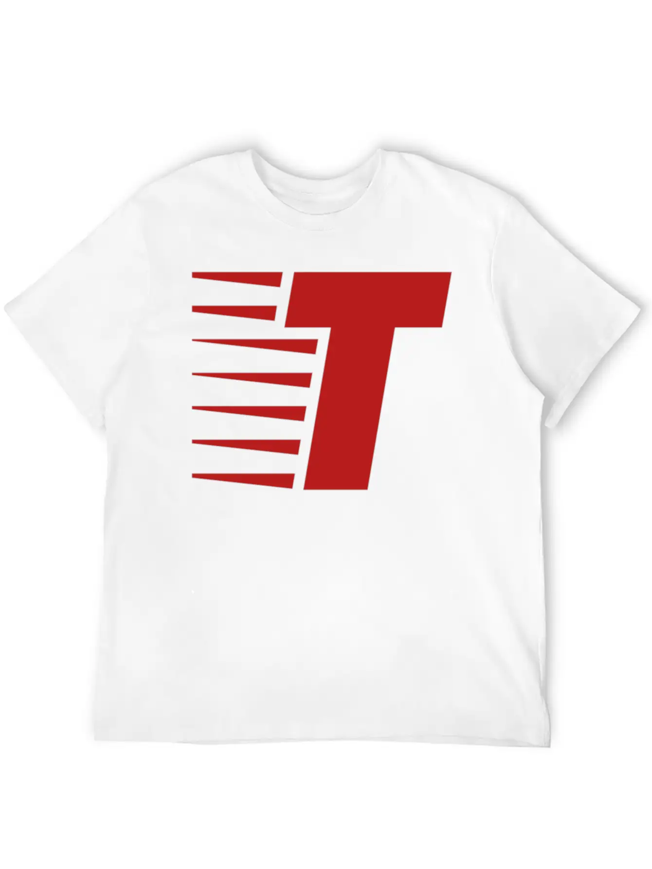 T Sticker Breathable Soft Cotton T-Shirt – Timeless Casual Look