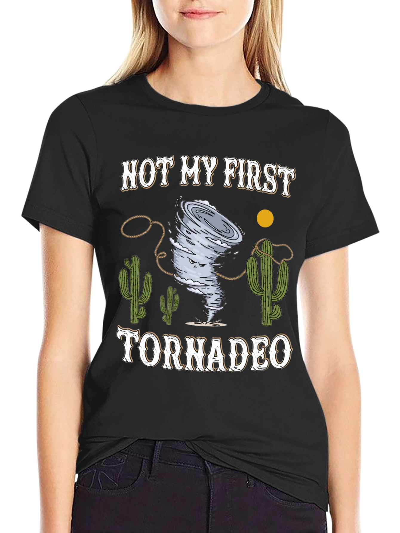 Funny Not My First Tornadeo Graphic T-Shirt