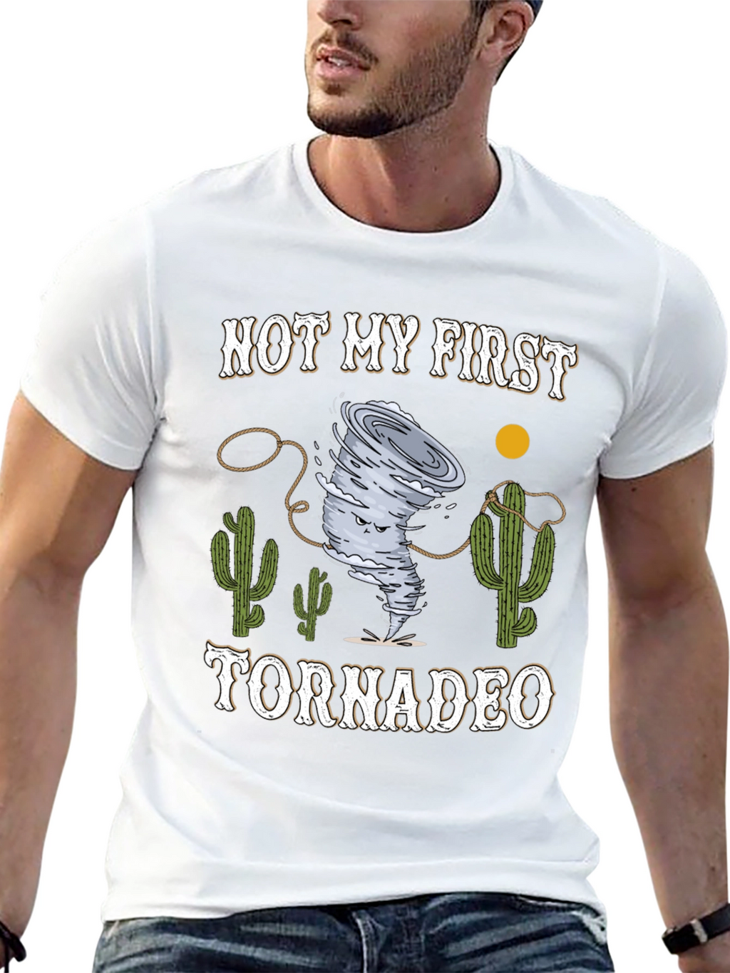 Funny Not My First Tornadeo Graphic T-Shirt