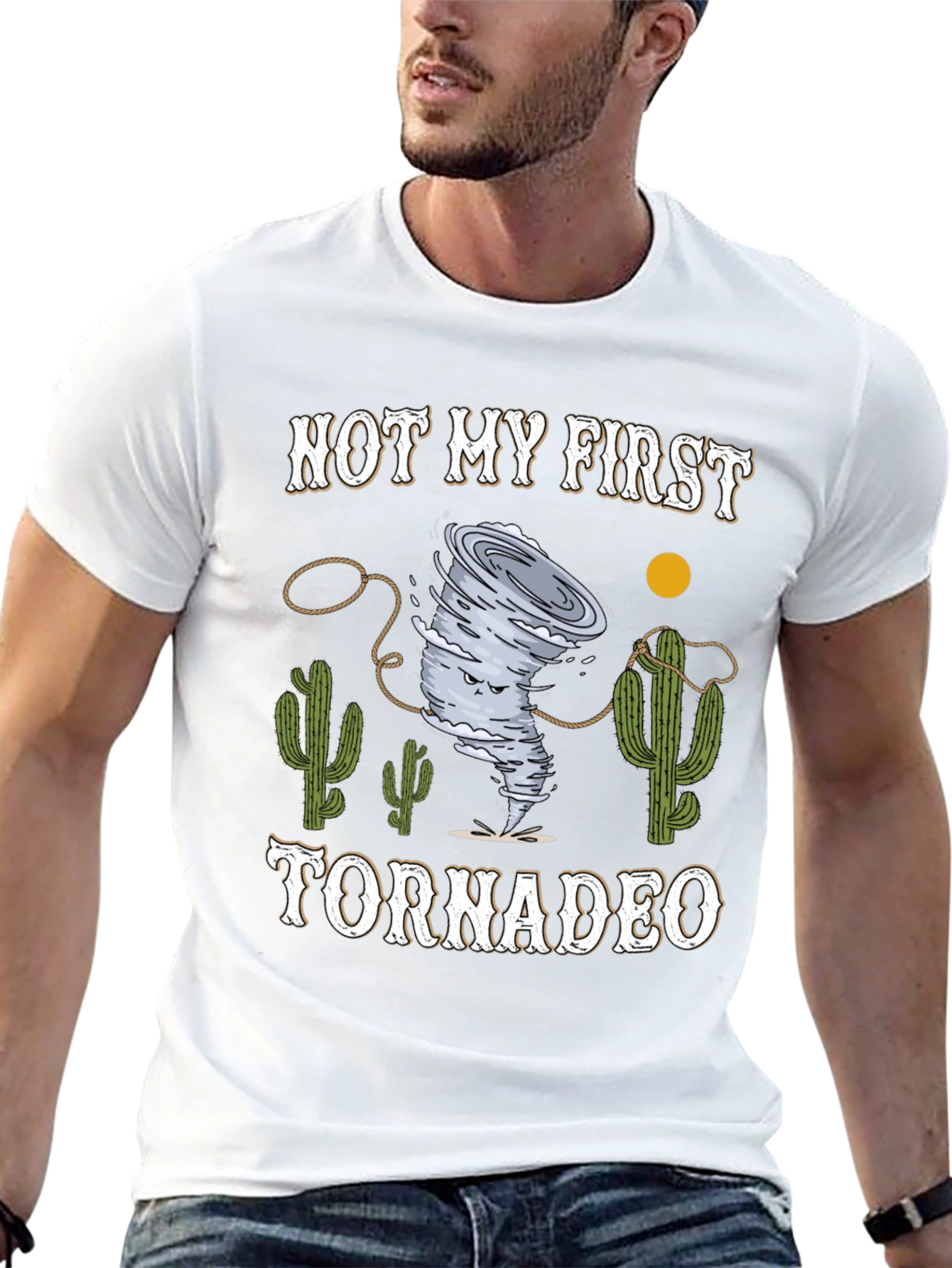 Funny Not My First Tornadeo Graphic T-Shirt