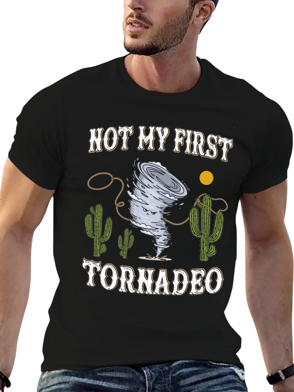 Funny Not My First Tornadeo Graphic T-Shirt