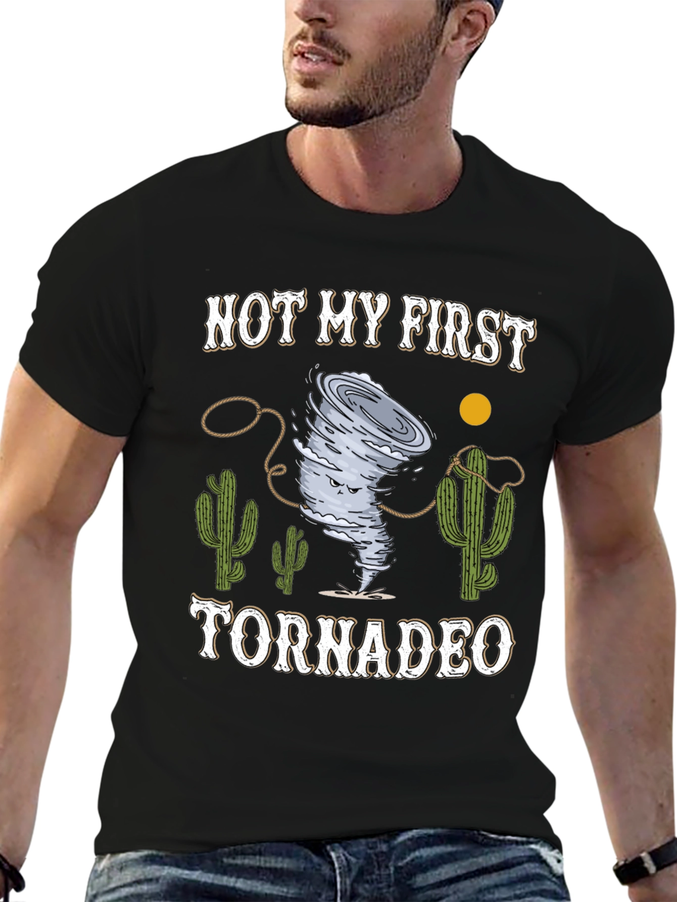Funny Not My First Tornadeo Graphic T-Shirt