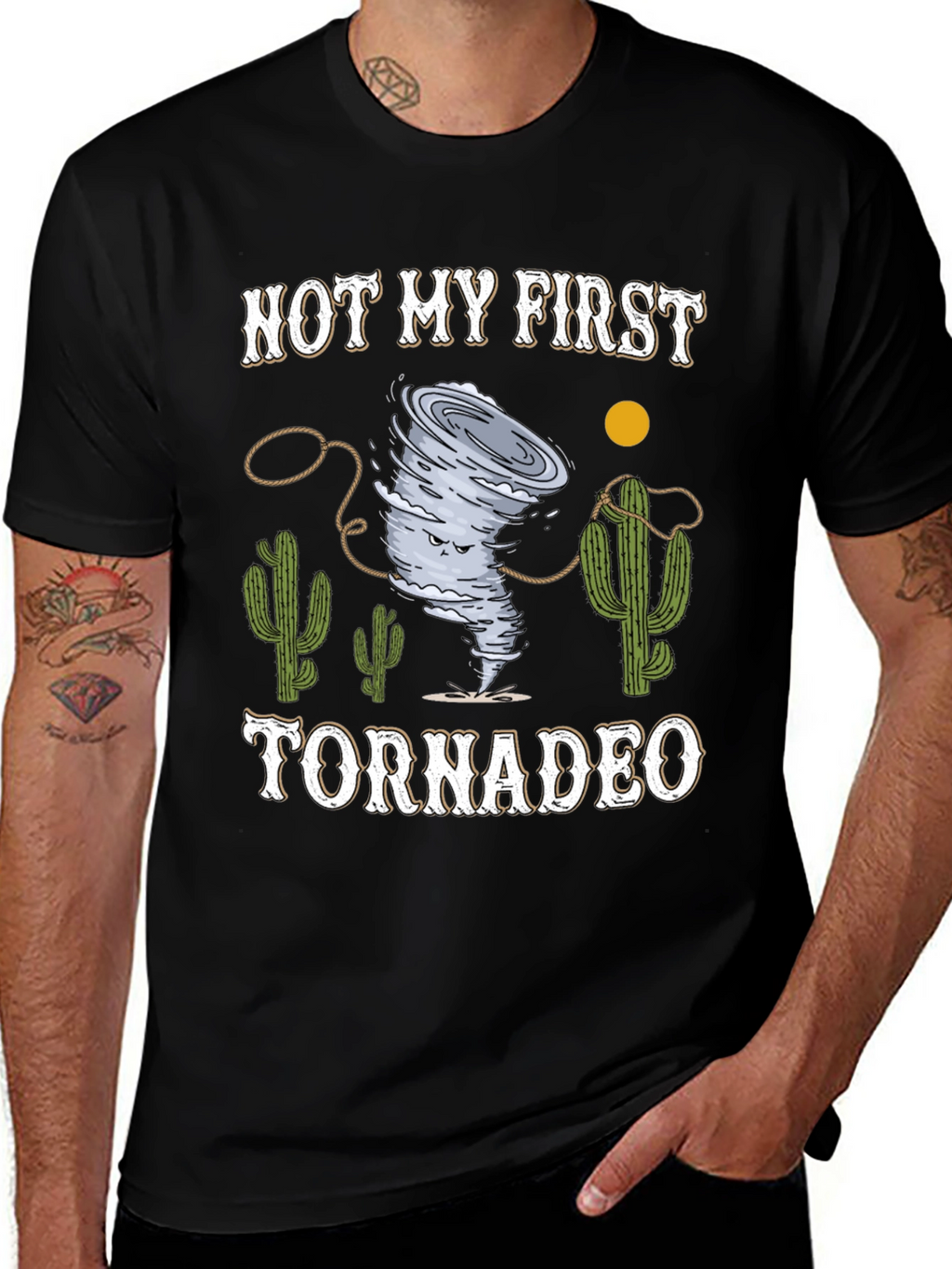 Funny Not My First Tornadeo Graphic T-Shirt