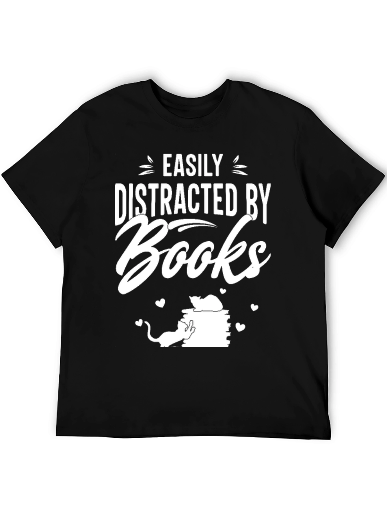 Easily Distracted by Books T-Shirt