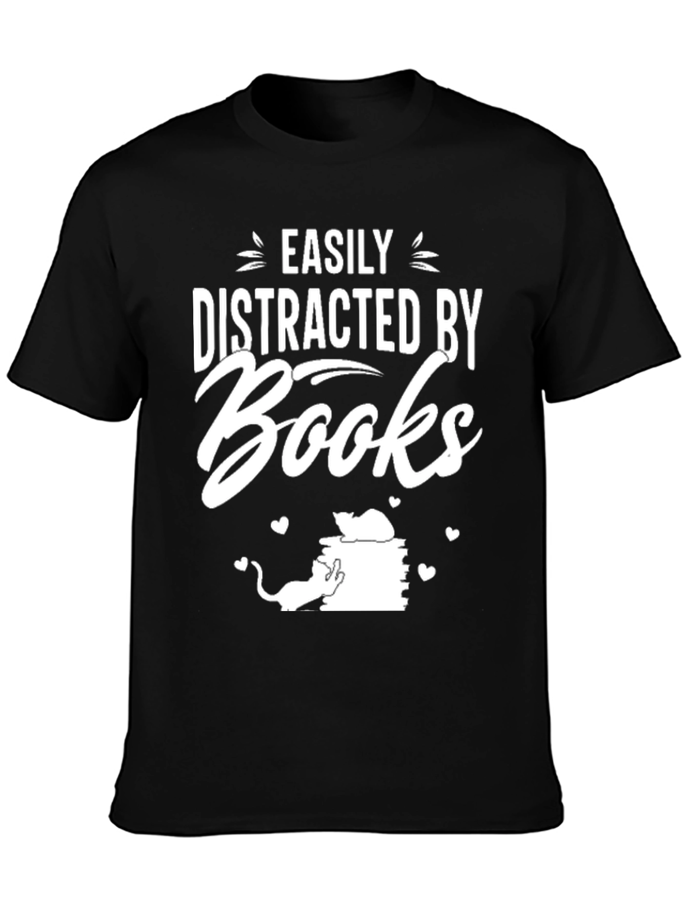Easily Distracted by Books T-Shirt
